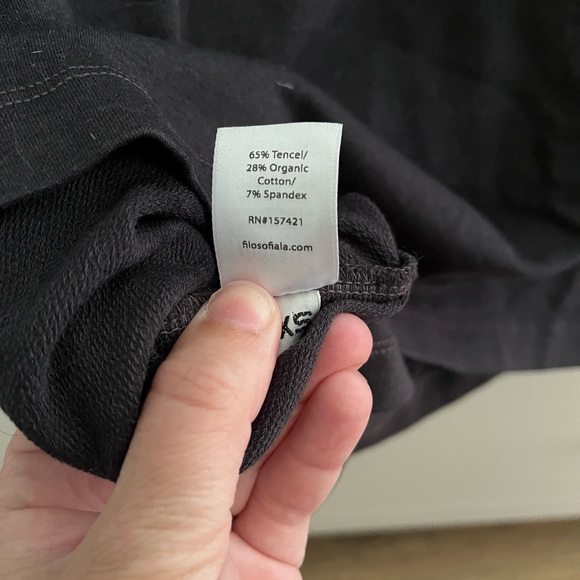 Filosofia top jay mock long sleeve black size XS - Picture 6 of 6